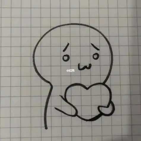 超简单简笔画教程适合画给对象哟画画,小学生,简笔画,可爱,爱情送男友