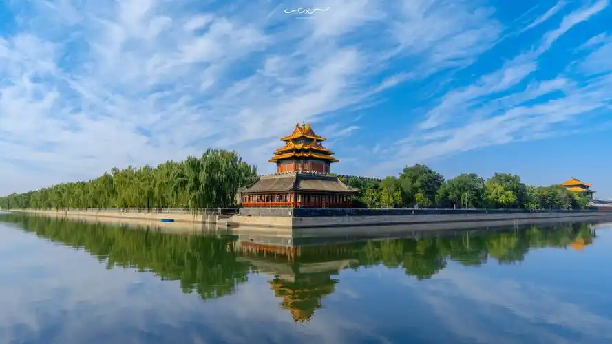 北京的初秋的景色迷人