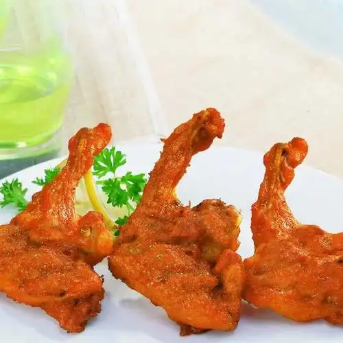 鸡叉骨连心脆鸡锁骨奥尔良味腌制半成品鸡叉油炸鸡叉 直接油炸22共4斤