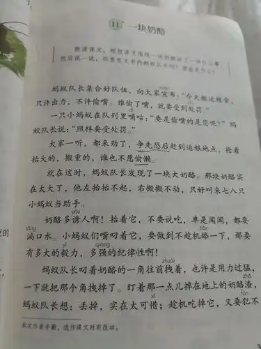 这是第11课,一块奶酪