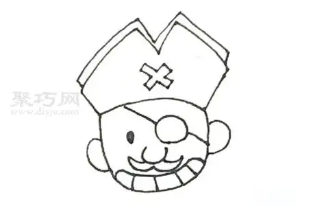 海盗怎么画才好看海盗简笔画教程