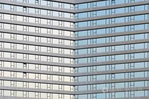 建筑物纹理的窗户.