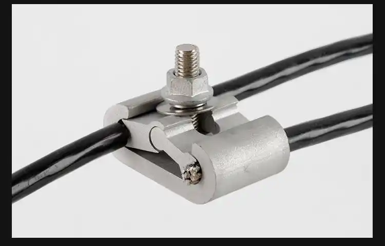 c型线夹c11c61铝合金创通线夹安普线夹c型设备绝缘并线夹电力钢芯铝