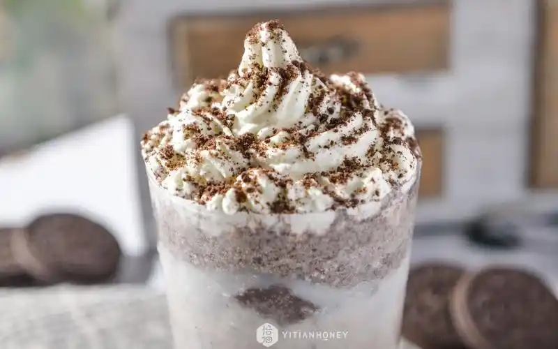 【蜂蜜美食】休闲下午茶来杯奥利奥星冰乐吧~_哔哩哔哩 (゜-゜)つロ