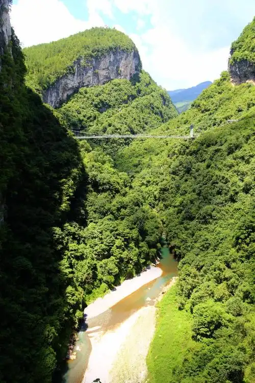 醉美建始五石门河