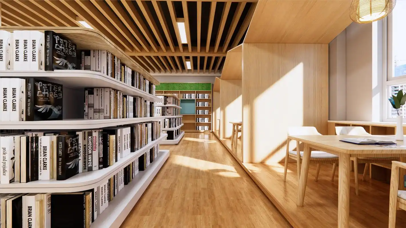 某学校图书阅览室