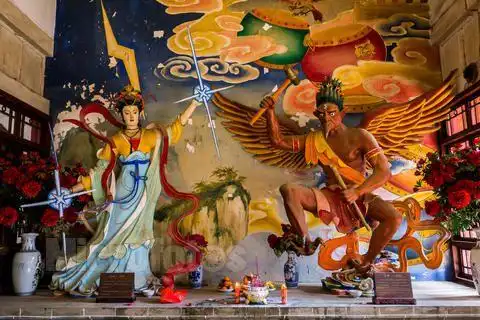 雷电之神——雷公电母__中华人