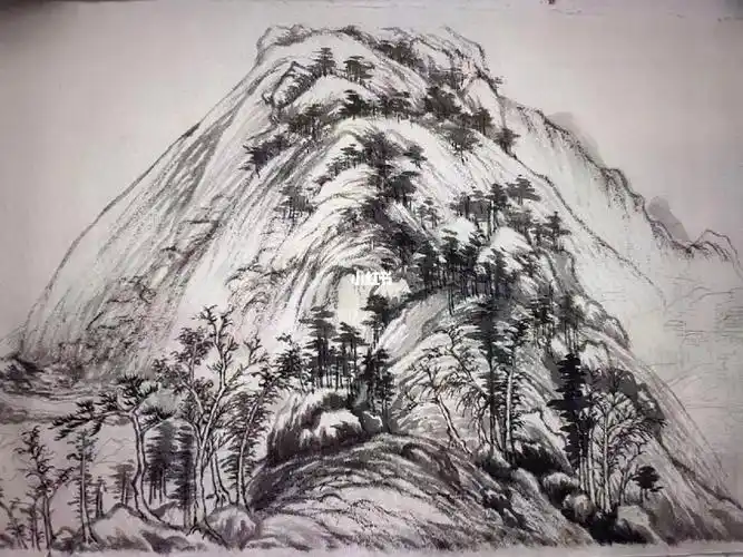 富春山居图临摹学习