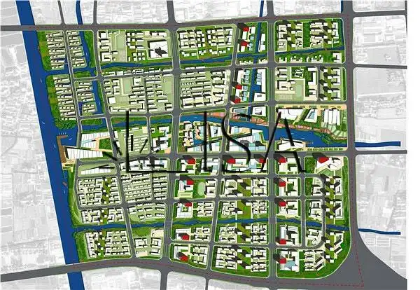 项目介绍 上海奉贤区金汇镇城市设计