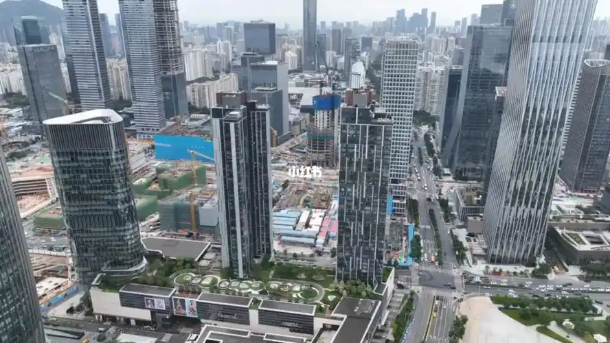 航拍华润深圳湾悦府圈层标杆超级顶豪