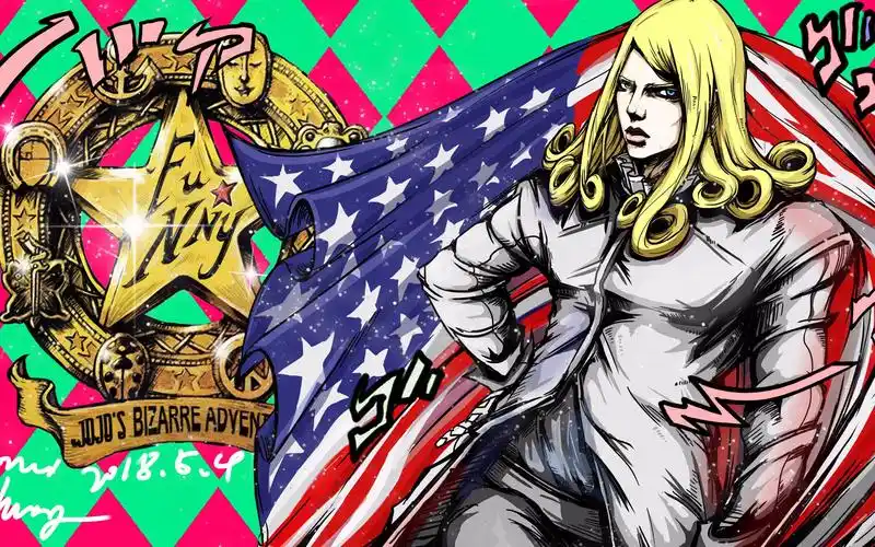 呱呱成jojo第七部sbr大总统法尼瓦伦泰