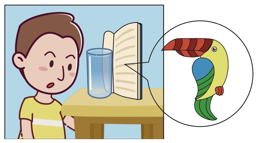 如图所示的是小明同学在做"探究凸透镜成像规律"的实验中的一次实验