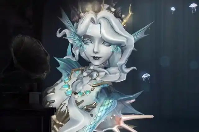 第五人格:美人鱼"静默之戟"建模公布,造型惊艳难掩比例失调