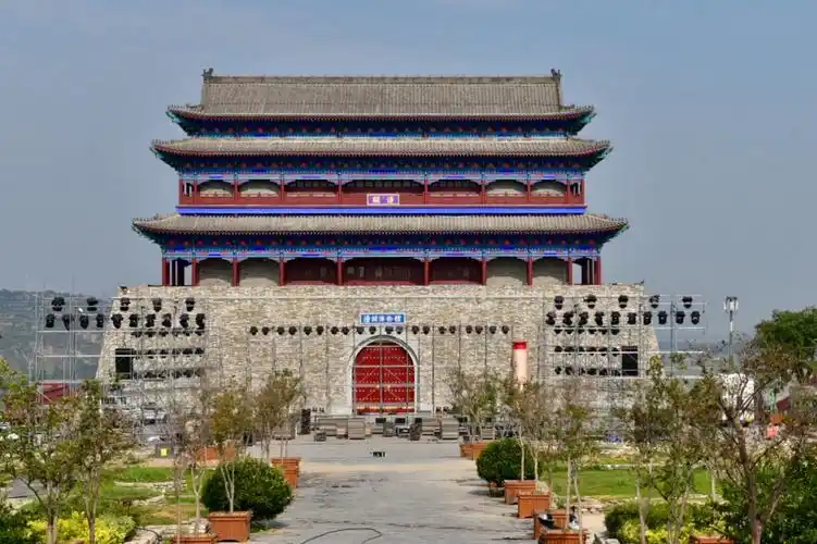 新建的潼关城楼