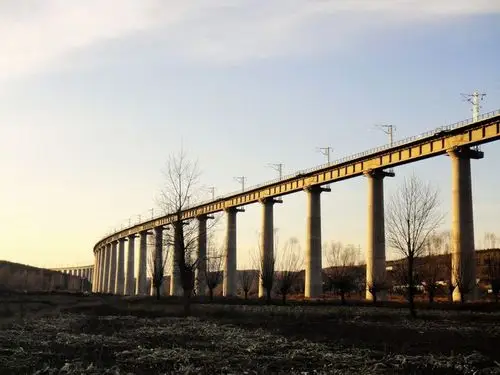 神木县柠条塔特大铁路桥