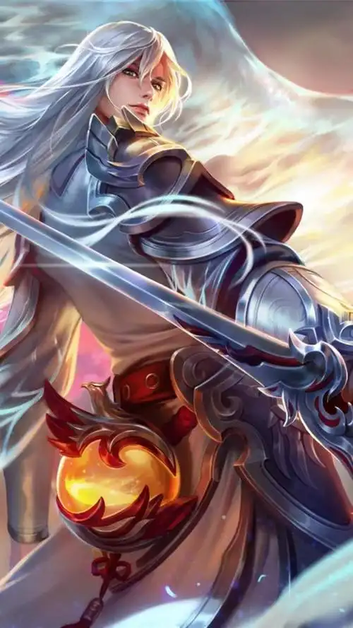 分享一组游戏壁纸图集王者荣耀李白图片很帅气的英雄