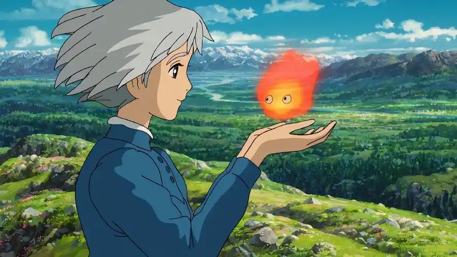 宫崎骏动漫电影哈尔的移动城堡电脑壁纸