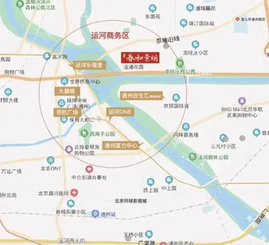 运河商务区高端平层