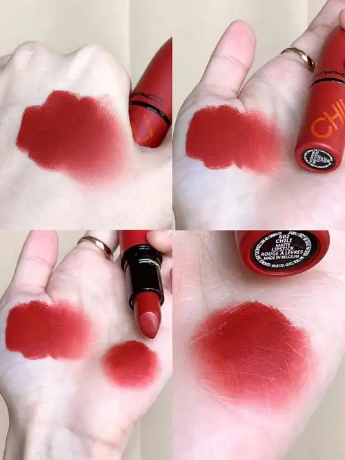 新品限定05枫叶砖红色秋冬显白口红