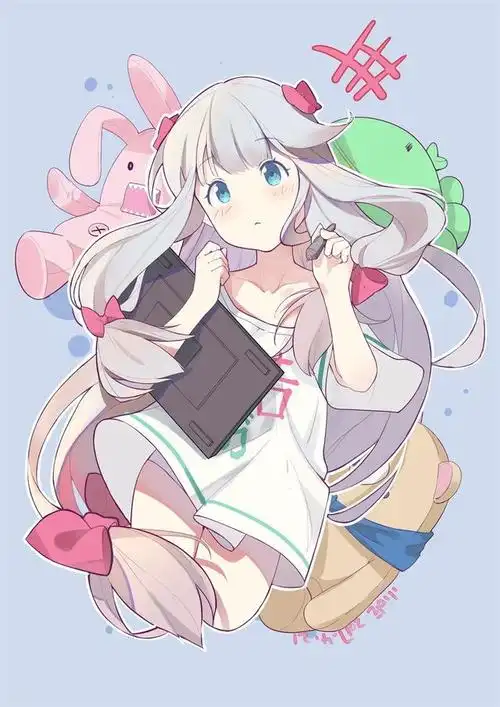 埃罗芒阿老师:山田妖精,和泉纱雾插画分享,这样的妹妹我也想要