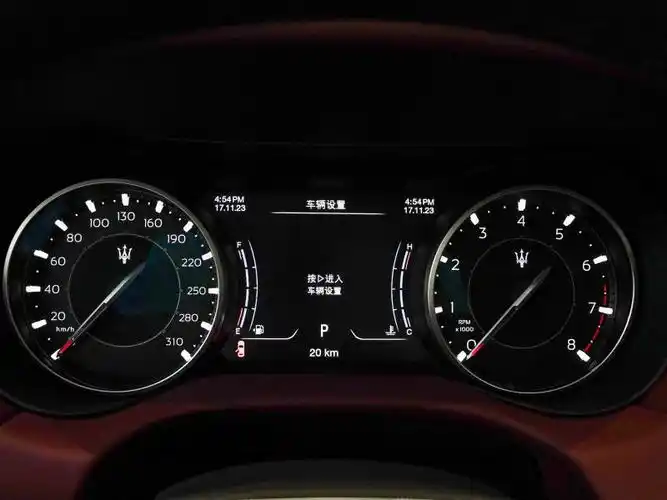2021年玛莎拉蒂ghibli 仪表指示灯详解说明大全