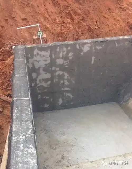 筏板基础集水坑自动排水施工工法