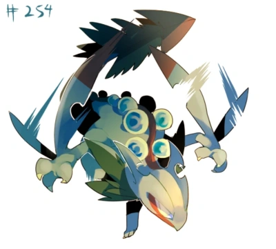 木守宫3(蜥蜴王) 草属性~叶刃3