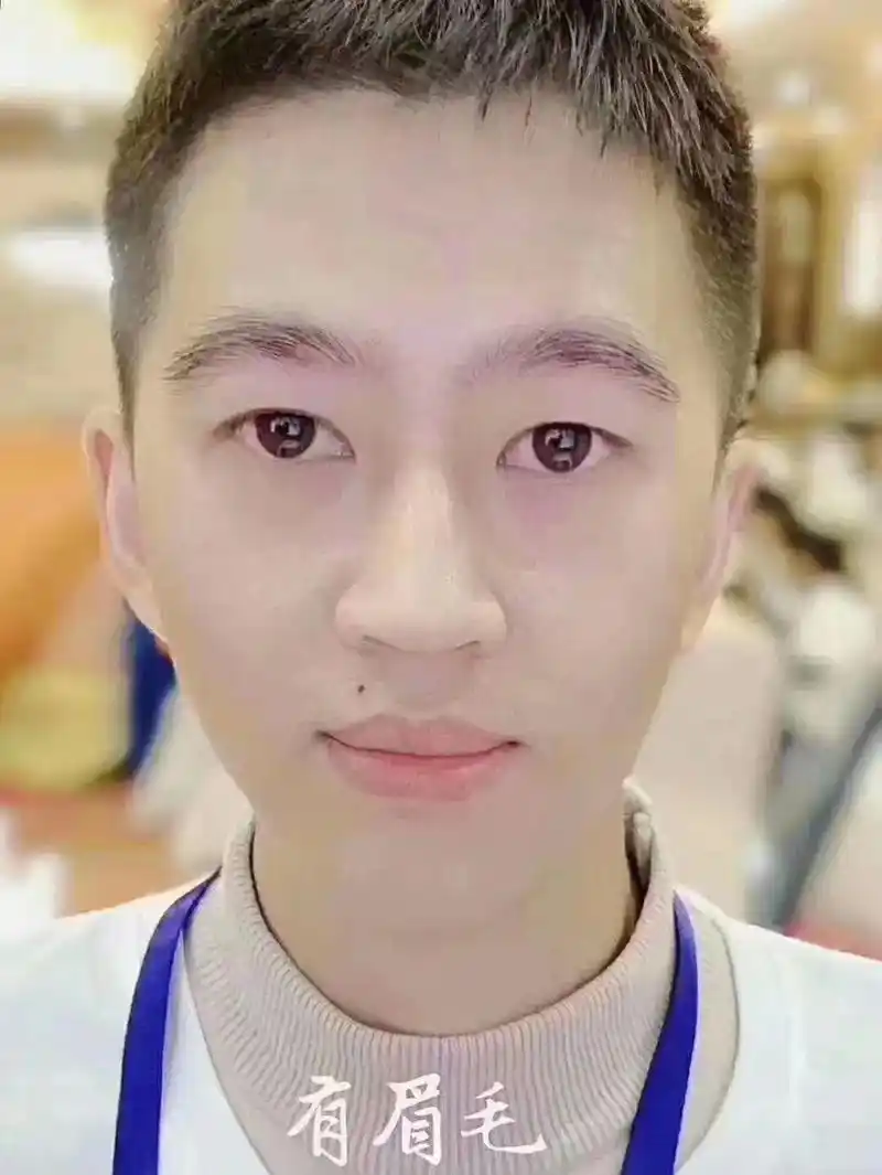 男士眉～眉之风水 断眉=断财 不管做生意与否 ,眉毛中间有 - 抖音