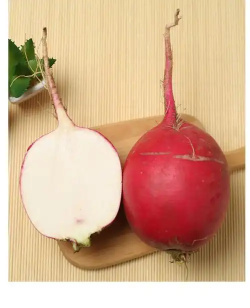 东北大红萝卜 红皮白心大红袍圆萝卜新鲜农家雌性甜脆生吃5斤 2500g