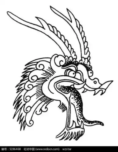 龙王的简笔画