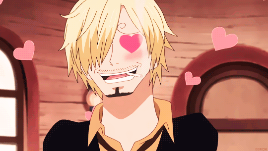 卡通男子花痴黄发gif动图_动态图_表情包下载_soogif