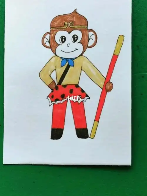 孙悟空简笔画教程