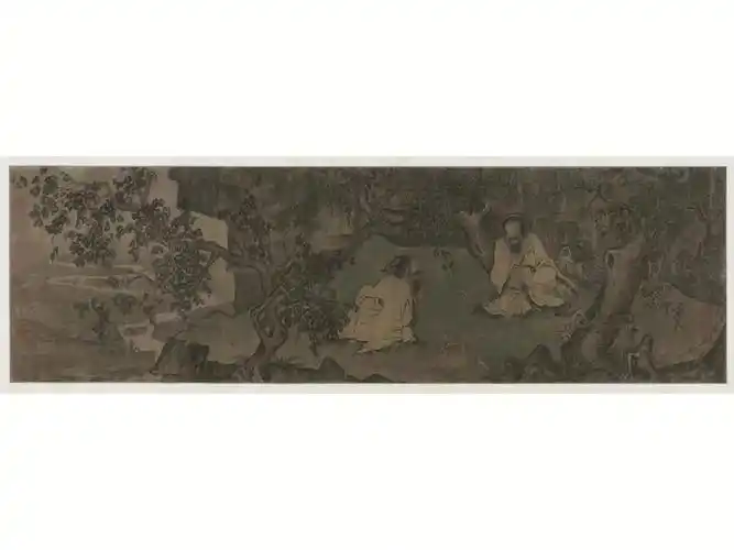 每日一画采薇图