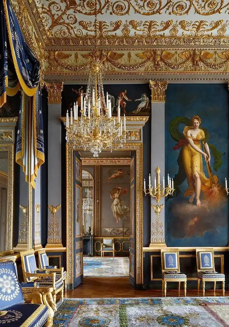洛可可风格的奢华与辉煌,皇家豪华家居的终极装饰,看得起,住不起