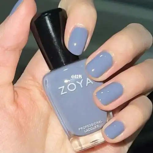 zoya雾霾蓝指甲油
