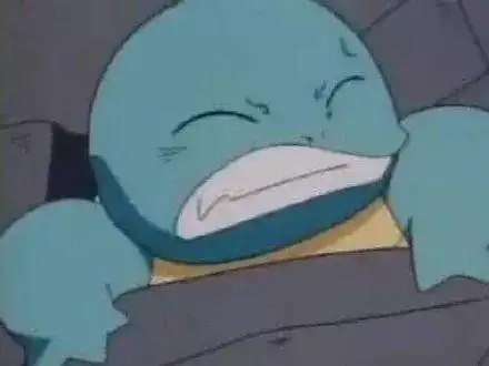 杰尼龟带字憨憨表情包