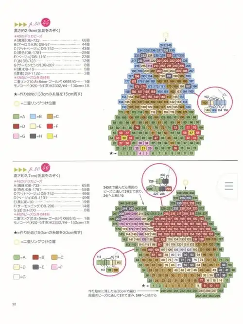 串珠教程  #教程  #串珠图解  #串珠  #手工串珠  #迪士尼  #小鹿斑