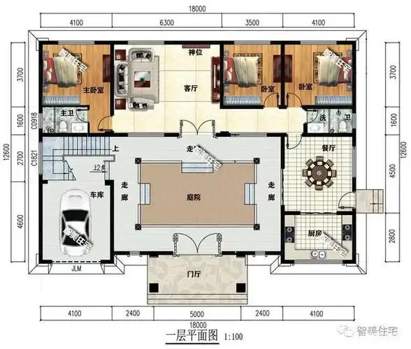 盖一栋三合院住宅,让我们做一个既有品位,又会享受生活的人!