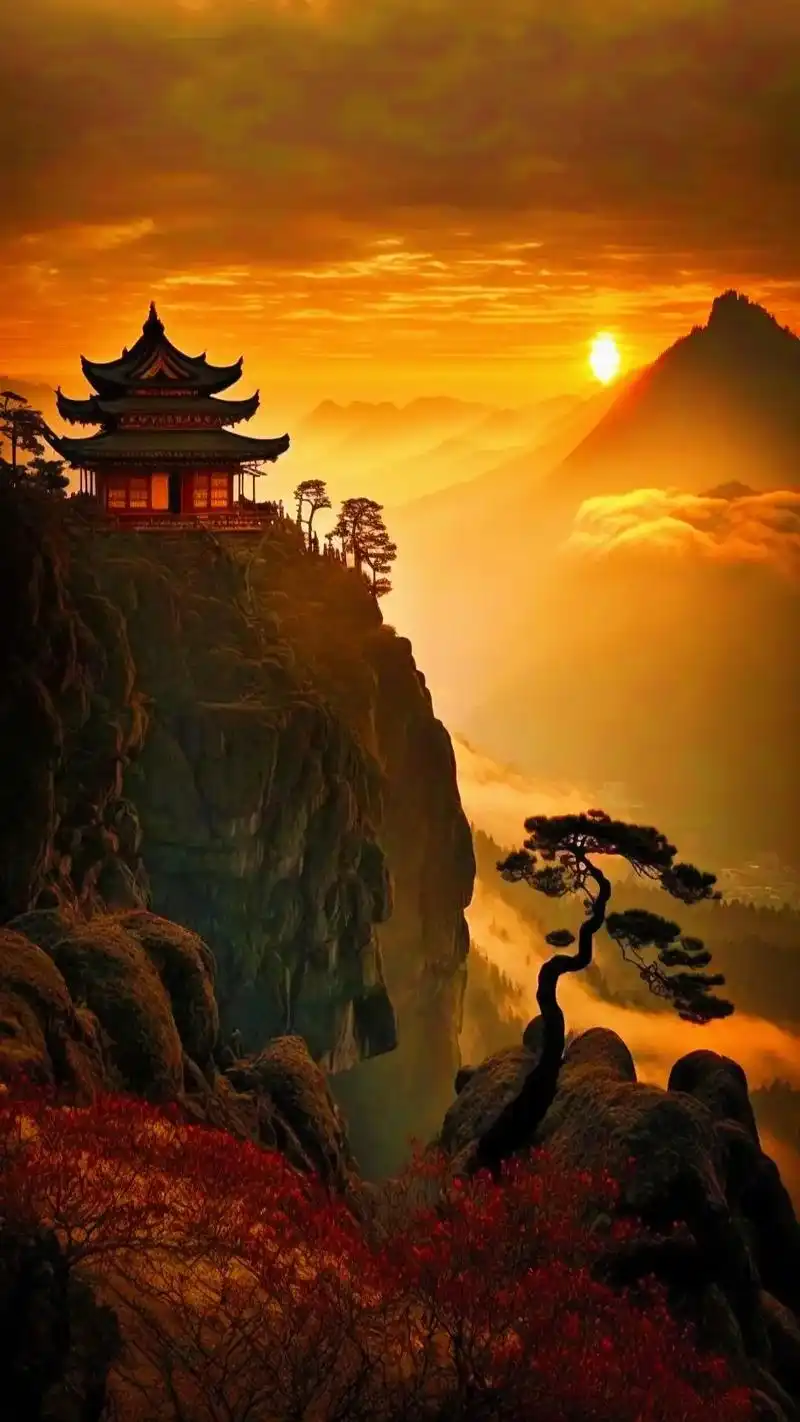 五一长假,去峨眉山金顶看看日出云海,好美的景色,非常震撼!  - 抖音