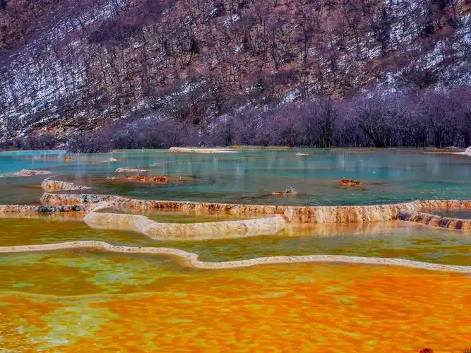 大美四川黄龙沟风景区_景观_中国_海拔