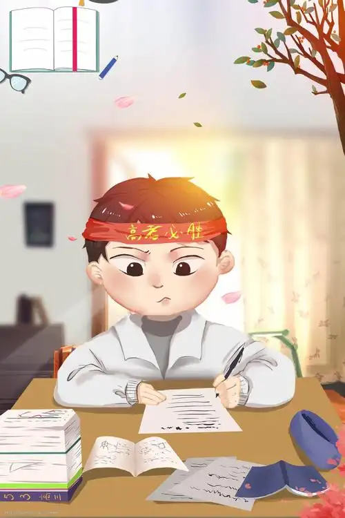 高考冲刺决战高考海报