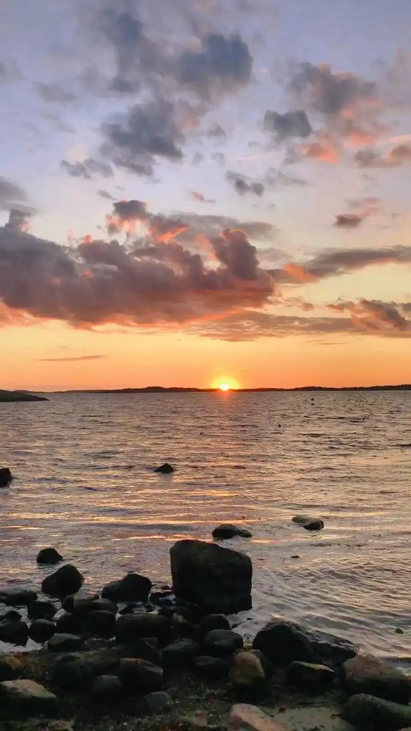 分享ins夕阳背景图头像