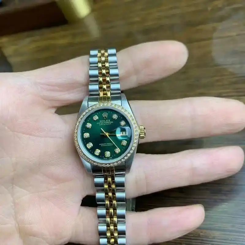 劳力士日志型,仙女款69173,升级绿盘.劳力士日志型,仙女 - 抖音