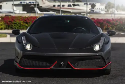 mishadesigns改装缎黑色法拉利458italia