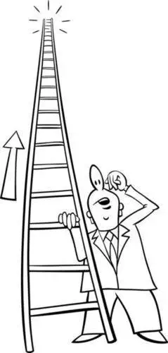 人生台阶简笔画