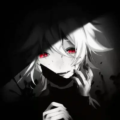 动漫超丧超黑暗的头像男超清暗黑系血腥头像男