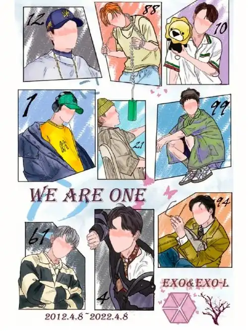 绝美壁纸,快快入坑exo#exo  #高清壁纸  #吴世勋  #exo吴世勋  #神仙