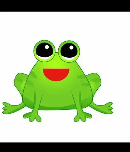 城西校区浩维画室创意班第十一周作品《快乐的小青蛙》