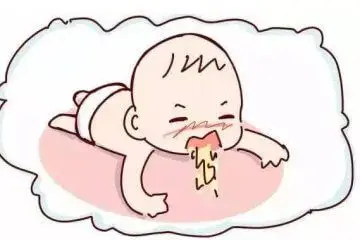 新生儿吐奶块