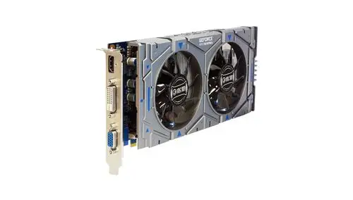 影驰/galaxy gtx750ti 骁将版 2g 640cuda/128bit 游戏显卡双风扇